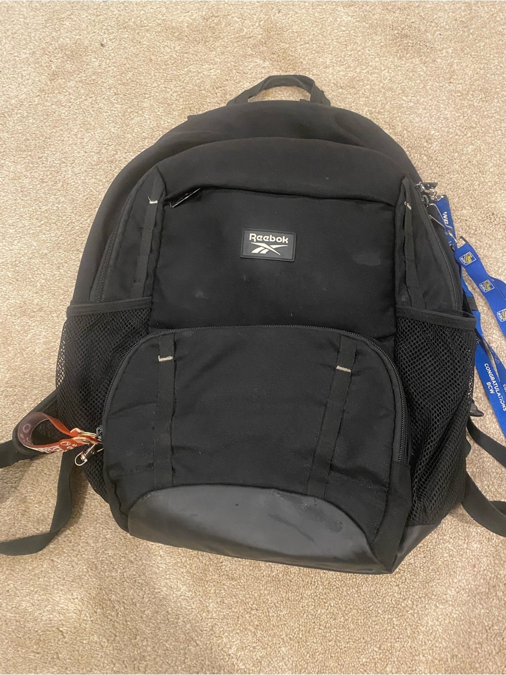 Reebok Black Everyday Backpack